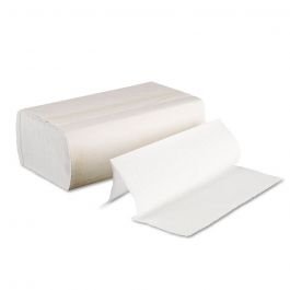 CC Recycled White Multi Fold Towel 9.5"x9.2" - 1 case (4000 piece)