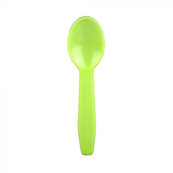 Green Plastic Taster Spoon - 1 case (3000 piece)