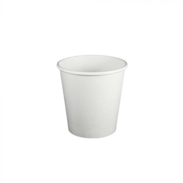 10 oz White Premium Single Wall Paper Hot Cup, Style 2 - 1000/case (20/50)