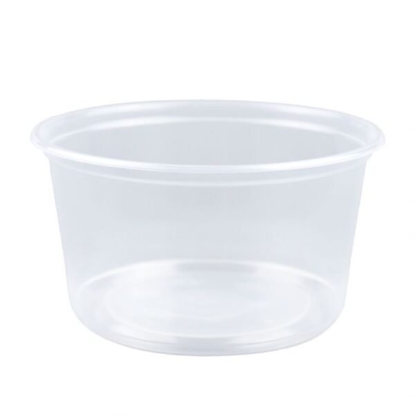 12 oz Clear Lightweight Round Deli Container - 500/Case