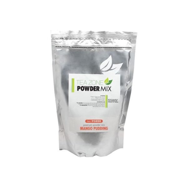 Tea Zone Mango Pudding Powder Mix 2.2lb bag - 10/Case