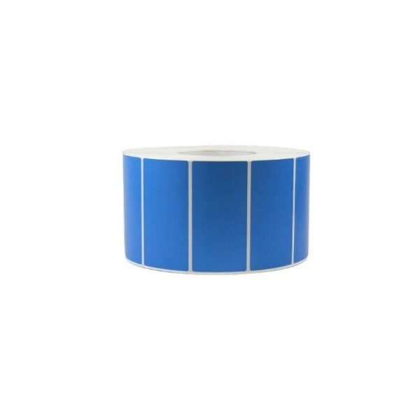 4" X 2" Blue Thermal Label, 3000/Roll - 1 case (4 roll)