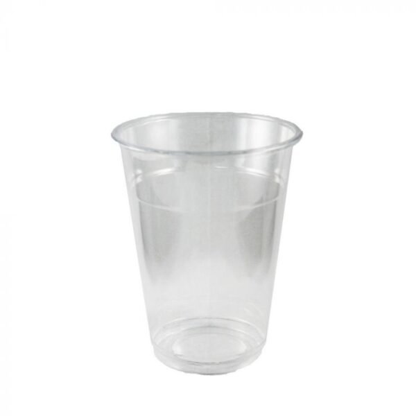 12 oz Clear PET Plastic Cold Cup (98mm) - 1 case (1000 piece)