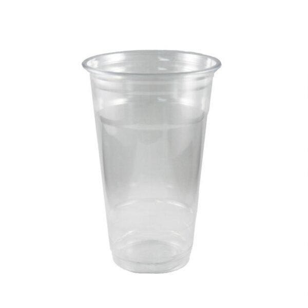 20 oz Clear PET Plastic Cold Cup (98mm) - 1 case (1000 piece)