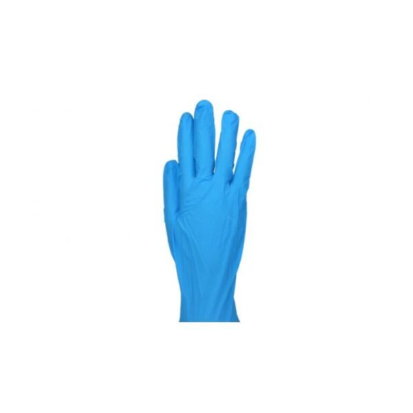 Medium Powder-Free 6mil Extra-Thick Blue Nitrile Gloves - (450 pcs)