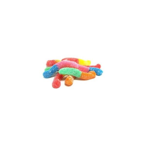 Ferrara Sour Gummi Worms, Classic 4" - 5 lb - 1 bag