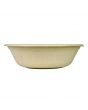 YOCUP 32oz 8" Natural/Tan Compostable Sugarcane Bagasse Round Bowl - 300/Case